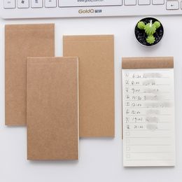 Notepad notebook daily plan book portable schedule book task list tearable small notebook P196