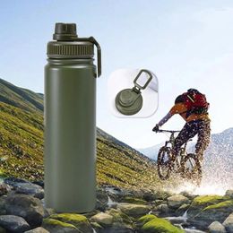 Water Bottles 960ML Large Insulated Cup Sports Bottle Stainless Steel Pure Titanium Vacuum Portable Leakproof Outdoor