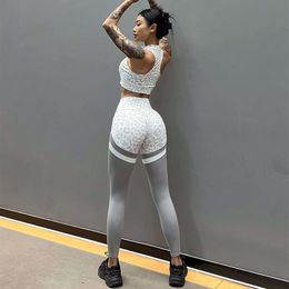 Lu Lu Align Stripe Zipper Leopard Gym Sets Sport Bra Scrunch Pants Fitness Leggings Workout Women Yoga Active Suits Lemons LL Exercise
