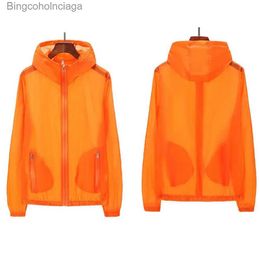 Others Apparel Unisex Summer Pockets Zip Hooded Windproof Sun-Protection Coat Fishing Jacket Outdoor Sports Windproof Rain Coat Cycling JacketsL231215