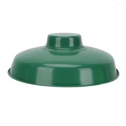 Pendant Lamps Enamel Lamp Shade Retro Lampshade Dome Chimney Household Protector
