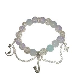 OriginaleYe Luo Li Fairy Dream serieLe Yinchen principessa Impression braccialetto dolce super fata bianco regala agli amici Bracciale in vetro