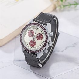 New Men's Watch Movement Advanced Customised Automatic Mechanical Case Top 316 Stainless Steel Strap Imported Leather Strap2202