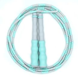 Jump Ropes Bamboo Skipping Rope Children Physical Training Bead Adult Fitness for Kids Crossfit 231214