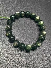 Strand Green Lithium Mica Bracelet For Women Man Natural Gemstone Bracelets With Charms In Charm High-quality