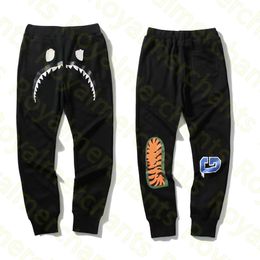 Mens designer casual men joggers fashion camo shark mouth printing outdoor sweatpants womens designer hip hop pants asian size M-3XL Men's casual pantsZR4F