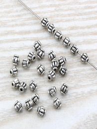 500Pcs lots Antique silver zinc Alloy lantern Spacer Bead 4mm For Jewellery Making Bracelet Necklace DIY Accessories D27411805