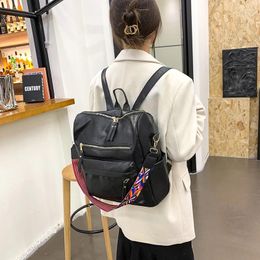 School Bags Large Capacity Travel BackPack Rucksacks Mochila Women Female Leather Bagpack For Girls Ladies Sac A Dos 50