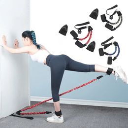 Bungee Booty Training Resistance Band Leg Hip Power Strengthen Pull Rope Belt System Cable Machine Gym Home Workout Fitness Equipment 231214