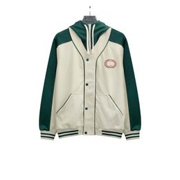 Unisex Fashion Gucc1 Jackets for Men and Women, Classic Style, Stylish Baseball Jacket, Designer Windbreaker Winter Coat, Outdoor Streetwear