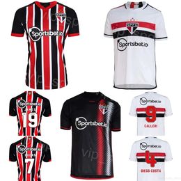 Club 23 24 Sao Paulo Soccer Jersey Mens 25 ALISSON 10 LUCIANO 15 ARAUJO 29 MAIA 27 RATO 11 NESTOR 38 PAULISTA 31 JUAN 9 CALLERI 4 DIEGO COSTA Football Shirt Kits Uniform