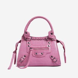 stylisheendibags Totes Saturn Bags Luxury Women Tote Bag Designer Handbag Large Capacity Crocodile Pattern Shoulder cross body Purse Lady wallet