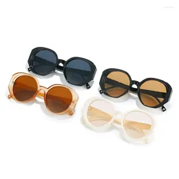 Sunglasses Wholesale Ladies Women Outdoor Round Plastic Frame Vintage Shape