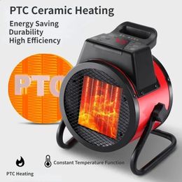 Electric Heaters Electric Heater 2KW 3KW Thermostat Air Warmer Radiator Room Heater Fast Heat 2 Gear Adjust Overheat Protection Home Warm Machine 231214