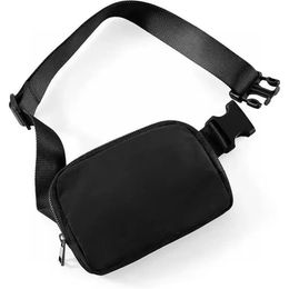 ladies sports Lu waist bag 1L Capacity belt bags official models outdoor messenger chest266k