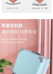 Suitcases A660 Luggage Case For Women Trolley Men Small Model Silent Universal Wheel Password Lock Travel