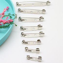 1000pcs 2cm Safety Lock Back bar Pin DIY brooch base Brooch Back Base With Safety Pin use for brooch329K