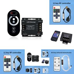 New Laptop Adapters Chargers 11Key RF 30A LED Single Colour Dimmer DC12V-24V led lamp tape Dimming Controller 5050 3528 Single Colour LED Strip light switch