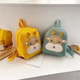 Backpacks Cartoon kindergarten backpack cute backpack for boys and girls fashionable and Colourful contrast canvas childrens backpack 231214