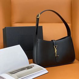 10A Retro Mirror Quality Designer Hobo Bag Underarm Bags 23CM Tanned Leather Shoulder Handbag with Box Y031