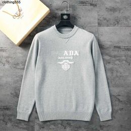 Women's Sweaters Sweater Hoodie Men's Designer Allover Letter Quality Tech Fleeces Sweaters Printed Otton Knit Crewneck Men Women Paris Sportsweard3tf