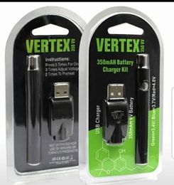 Vertex preheat battery pole plastic packaging 350mah pen 510 thread