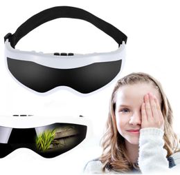 Eye Mask Massager Brain Massage Sinus Eye Care Massager Mask Migraine DC Electric Health Care Beauty Forehead Eye Massager6090865