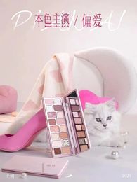 Eye Shadow QianYan 16 Colours Eye Shadow Palette Pink-Brown Cowboy Blue Multicolor Matte Eye Makeup Palette 231214