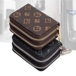 Hot Original High Qualitys Designers Wallets Purses Fashion Short ZIPPY Wallet Classic Zipper Pocket Pallas Bag Zip Coin Purse with Box