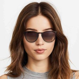 European and American trend Erica 4171 Polarised sunglasses cat eye gradient personality sunglasses driver driving female