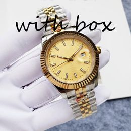 Men's Watch Designer Watch Automatic Mechanical Fashion Watch 36MM41mm Classic Style Striped Stainless Steel Luminous Sapphire Montre dhgate Watch Luxury Watch