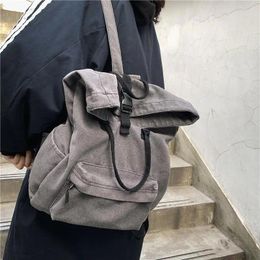 School Bags Women Backpacks Canvas Large Bag For Teenagers Girls Laptop Bookbags Female Rucksack Mochila Feminina