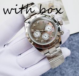 Men's Watch Designer Watch Automatic Mechanical Fashion Watch 40mm Classic Style Shell Face Stainless Steel Sapphire Montre dhgate Watch Luxury Watch