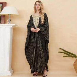 Ethnic Clothing Black African Dresses For Women Muslim Fashion Hijab Dubai Abaya Long Eid Ramadan Islam Musulman Djellaba