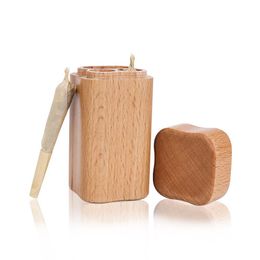water pipe Wooden Box Case multi -function wooden cigarette storage box Smoking Pipe Handmade Wood Cigarette Philtres dugout bong