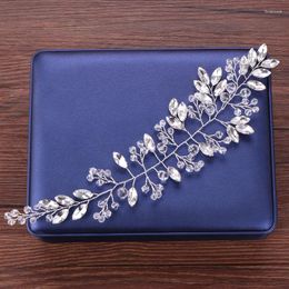 Hair Clips Crystal Headband Silver Colour Bridal Accessories Jewellery Wedding Fashion Women Headpiece