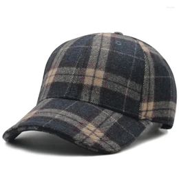 Ball Caps 2023 Male Winter Felt Hats Dad Outdoors Warm Wool Snapback Cap Women Sport Hat Big Head Men Plus Size Baseball 55-62cm