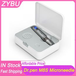 M8 New Upgrade Dr.pen M8S Wireless Auto Microneedling System Dermapen Roller Dr pen Stamp Ultima Derma Micro Needle Meso Therapy Facial MTS Skin Care Hair Growth Tool