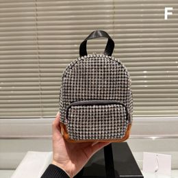 Fashion backpack designer bag women's backpack diamond bag advanced leisure travel bag handbag