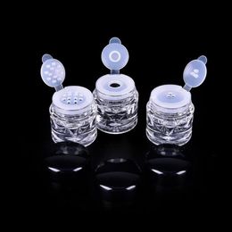 3pcs lot Screw Lid DIY Bottle Container For Makeup Tools 3 Styles Clear Empry Cosmetic Sifter Loose Powder Jars287W