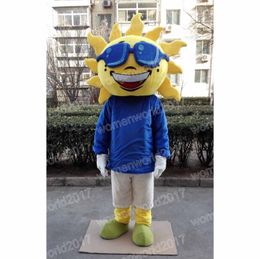 Halloween sun Mascot Costume Simulation Cartoon Character Outfits Suit Adults Size Outfit Birthday Christmas Carnival Fancy Dress