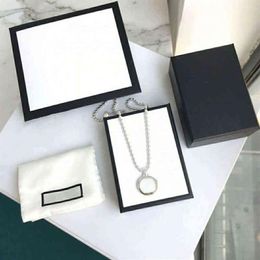 Fashion Necklace Bracelet Street Unisex Circle Pendant Necklaces for Man Woman Jewellery pendants Bracelets2650