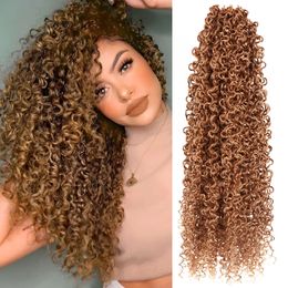 Synthetic Wigs Dansama Bohemian Passin Twist Croceht Hair Beach Curl Crochet Braid Pre cycle Yanky 231215