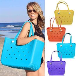 Large Size Rubber Beach Bags Waterproof Sandproof Outdoor EVA Portable Travel Washable Tote Bag For Sports Market 220531227T