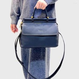 Evening Bags Luxury Handbags Women Genuine Cow Leather Retro Work Shoulder Bag Female Crossbody Messenger Purses Lady Hand Designer