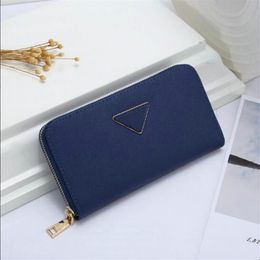 Fashion Women designer Clutch Credit Card Wallet Pu Leather Single Zipper Wallets Lady Ladies Long Classical Coin purse190M