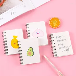 10Notebooks Wholesale Student Coil Notebook Children Cartoon Mini Pocket Notebooks Portable Diary Notepad School Stationery
