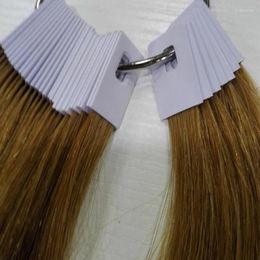 Inch Human Hair Colour Ring For Salon Chart Light Brown Can Change Any