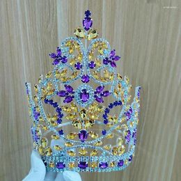 Hair Clips Wholesale Pageant Crowns And Tiaras Miss World Tiara Princess Crown For Girls