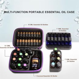 45 Bottles Essential Oil Case Carrying Holder Perfume Oil Nail Polish Organiser Storage Bag Portable Travel Storage Box C0116271h